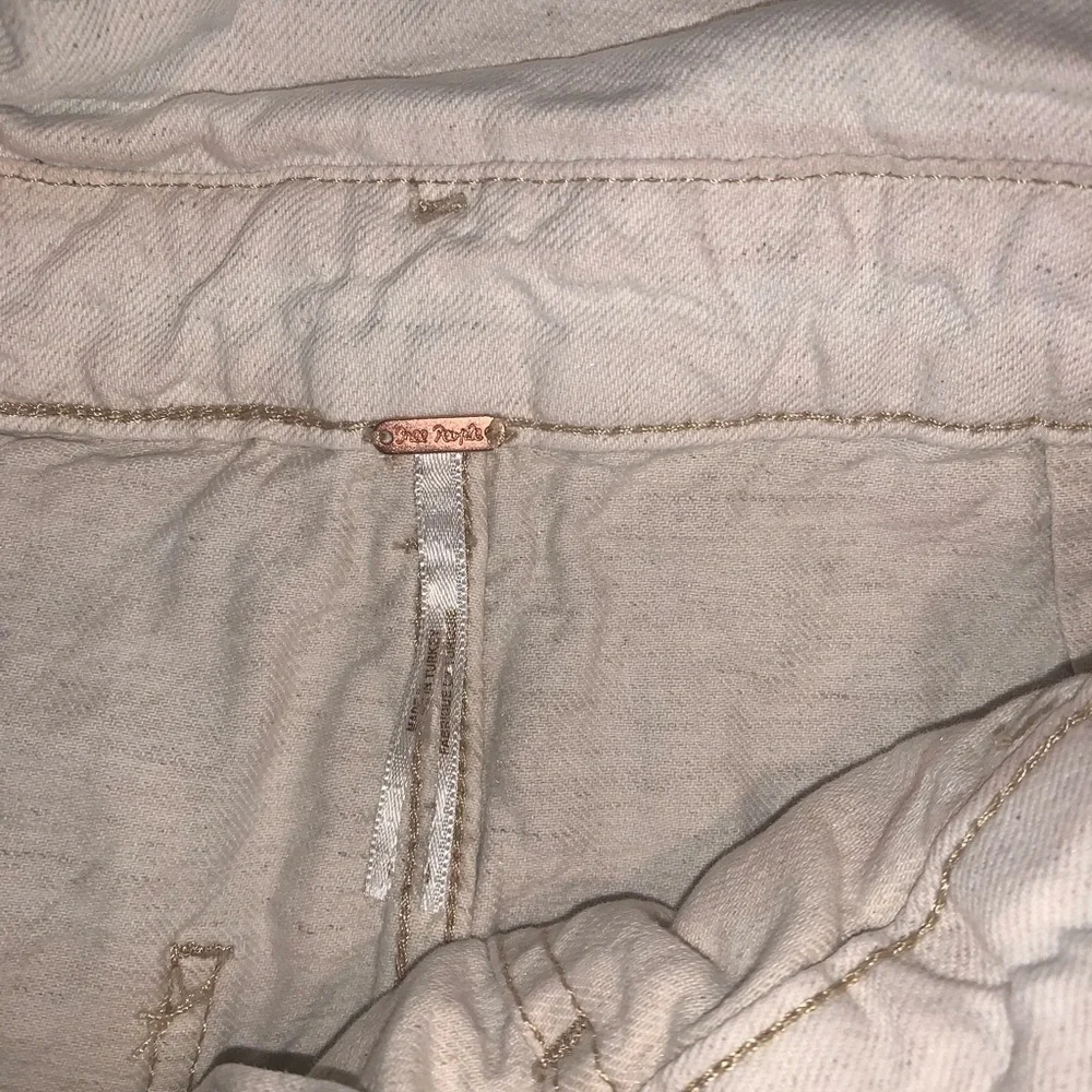Free People “Splendor in the Grass” paperbag waist miniskirt